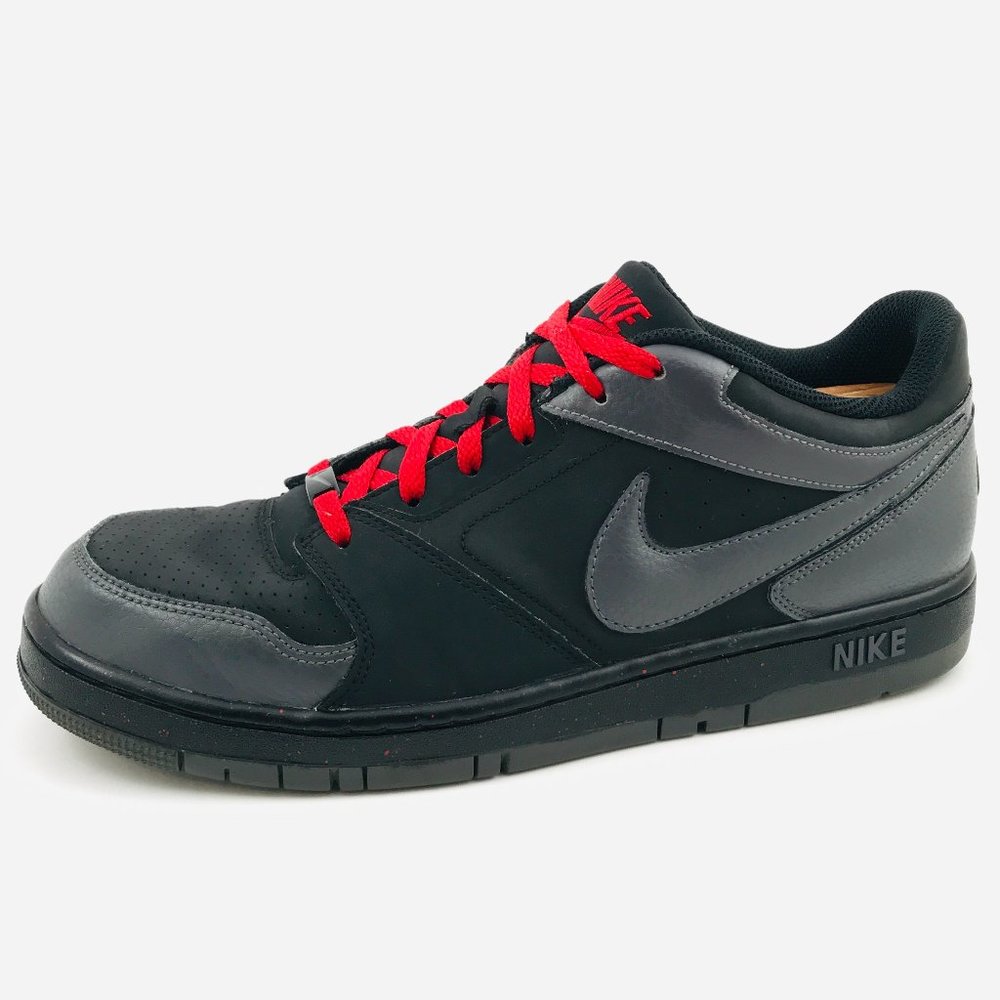NIKE Prestige IV 4 Low Black Gray Shoes Sneakers 488428-069 Mens Size 11.5 EUC!